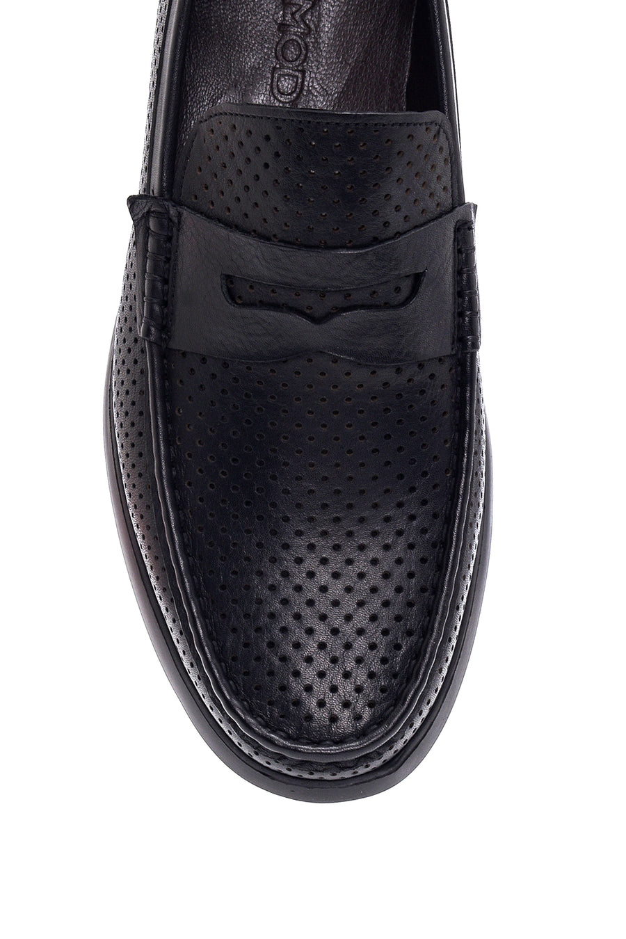 Erkek Deri Baskılı Loafer