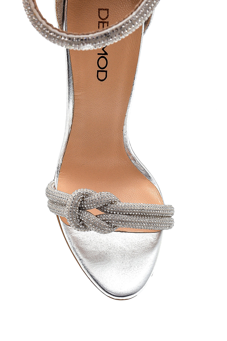 Women's High Heel Leather Sandals