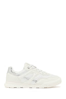 Women's White Lace-Up Sneaker | Derimod