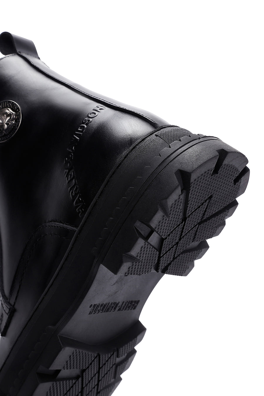 Harley Davidson Men's Black Asrid Exc Leather Boots