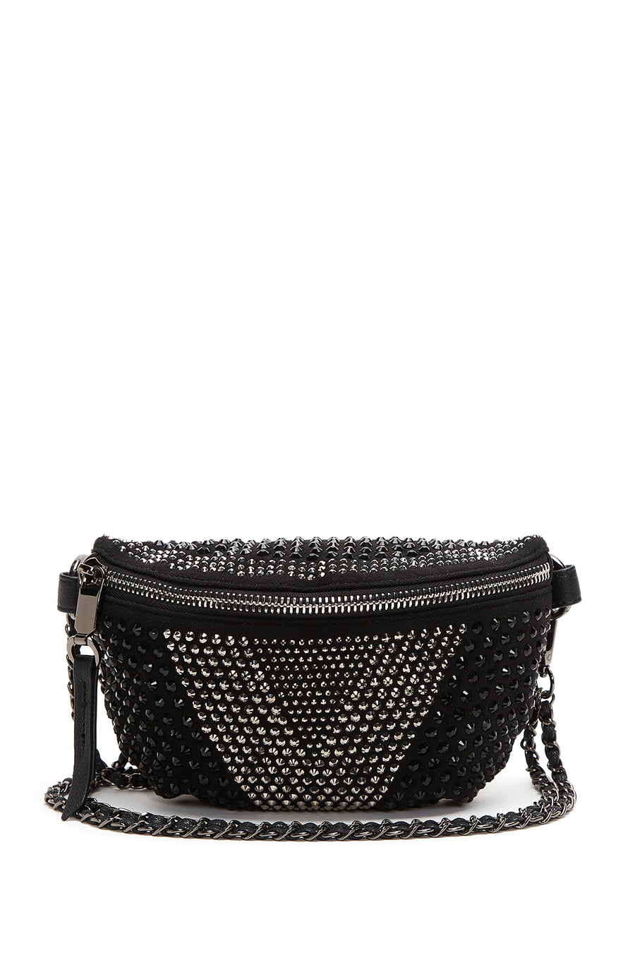 Women's Black Long Strap Stone Cross Bag 24SBD240014 | Derimod