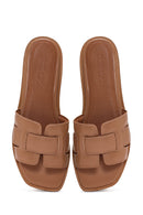Women's Tan Slippers | Derimod