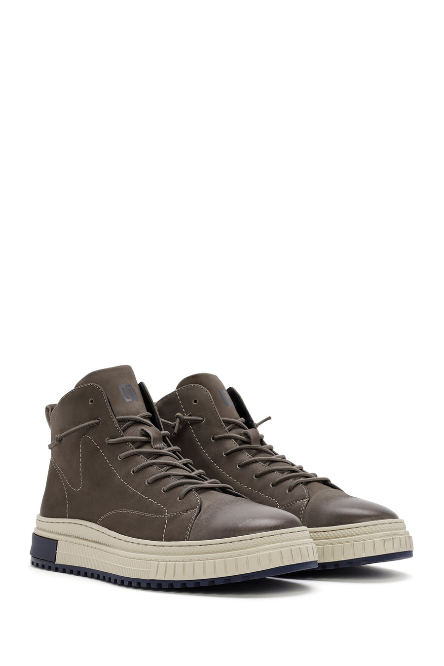 Male Mink Zip Closure Nubuck Leather Sport Boots