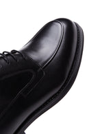 Men's Black Leather Classic Shoes | Derimod