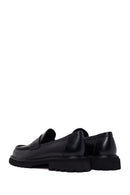 Erkek Siyah Deri Casual Loafer | Derimod