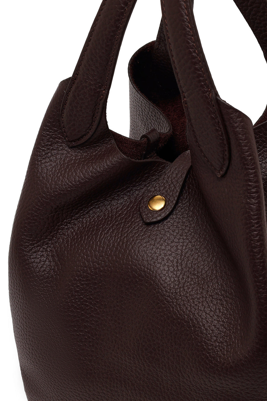 Woman Brown Casual Leather Shoulder Bag