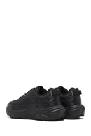 Derimod Studio Men's Black Lace-Up Thick-Soled Sneaker | Derimod