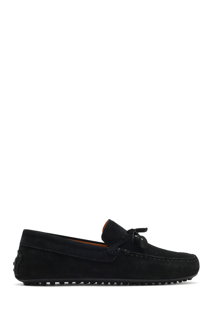 Men's Black Suede Leather Loafer 26SFD633110 | Derimod