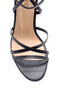 Women's Leather Heeled Sandals | Derimod