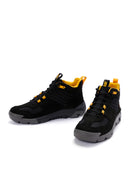 Caterpillar Men's Black Crail Sport Mid Nubuck Outdoor Boots | Derimod