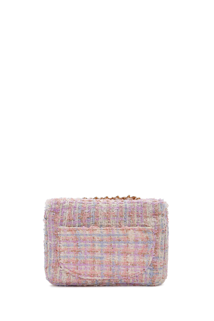Women's Pink Long Strap Accessory Mini Shoulder Bag