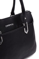 Woman Black Long Strap Printed Shoulder Bag | Derimod