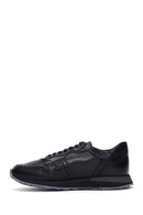 Men's Black Leather Sneaker | Derimod