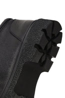 Men's Black Lace-Up Leather Casual Boot | Derimod