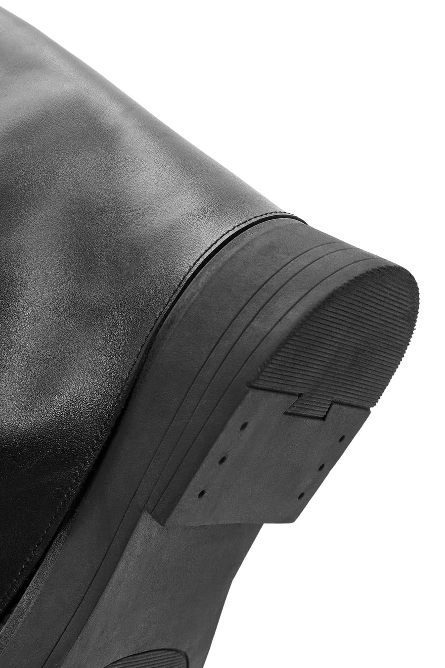 Women's Black Leather Boots