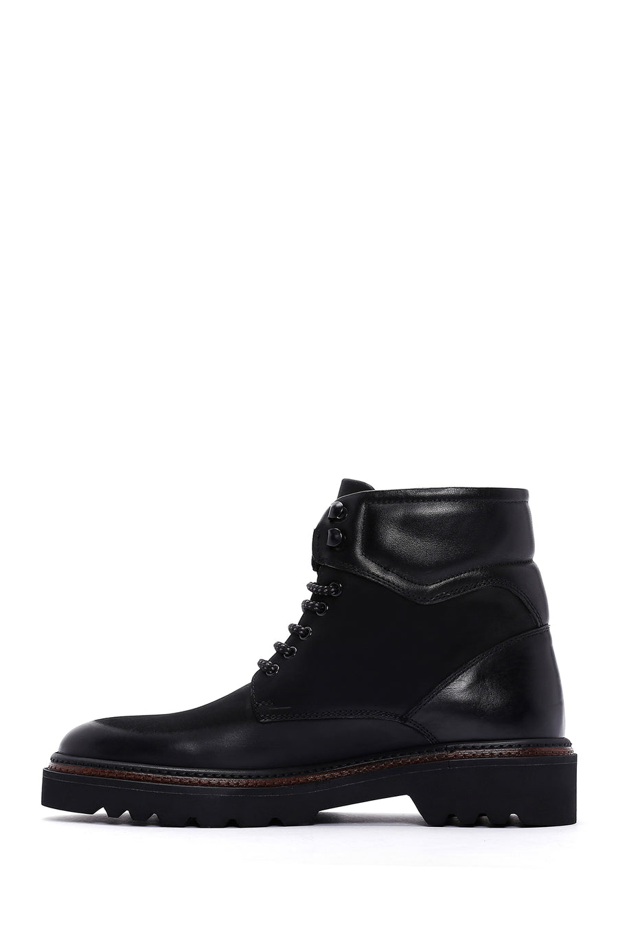 Men's Black Leather Boots