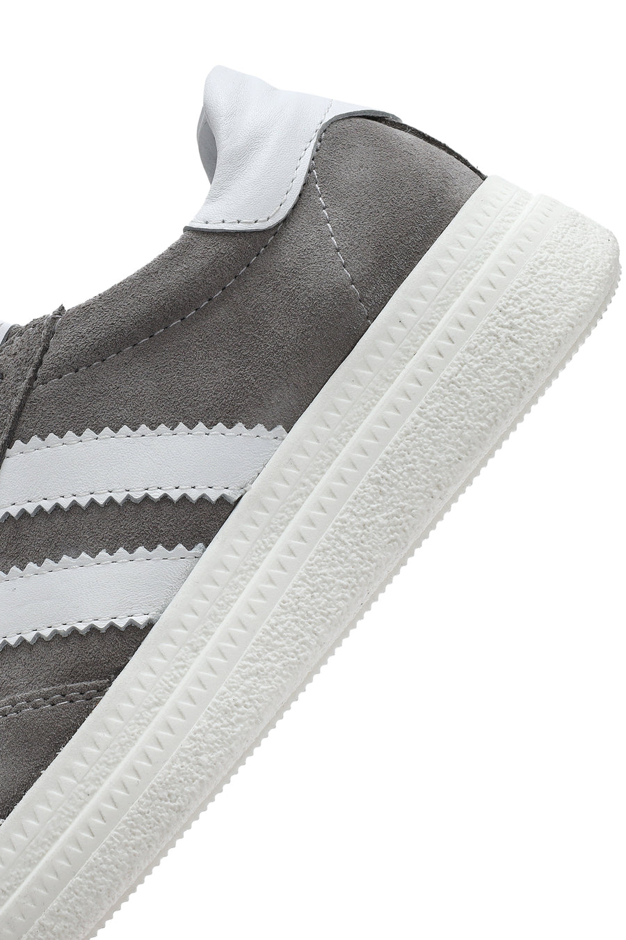 Kadın Gri Bağcıklı Kalın Tabanlı Süet Deri Sneaker