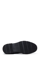 Men's Black Leather Casual Chelsea Boots | Derimod