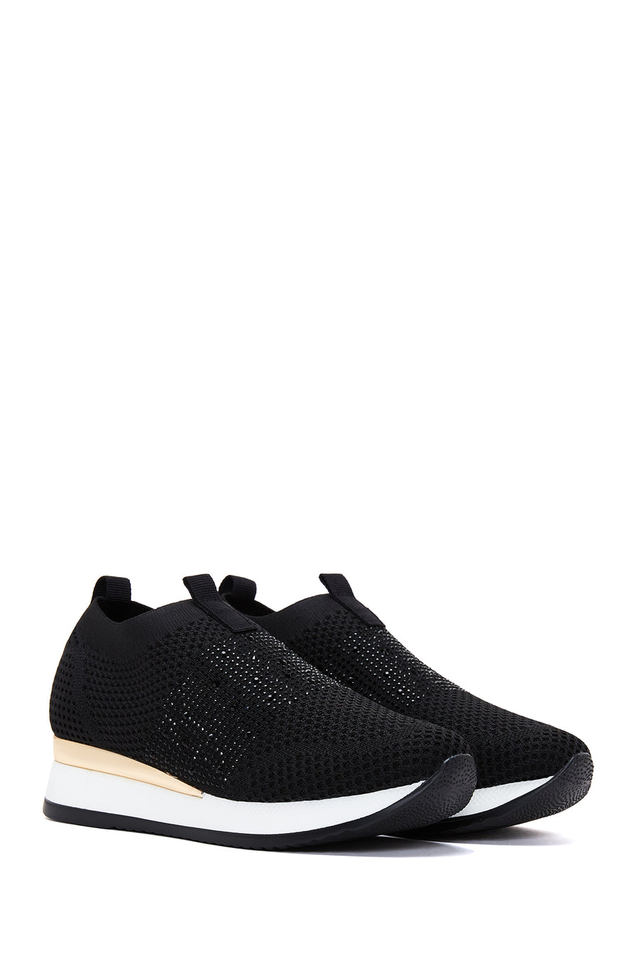 Women's Black Stone Sneaker