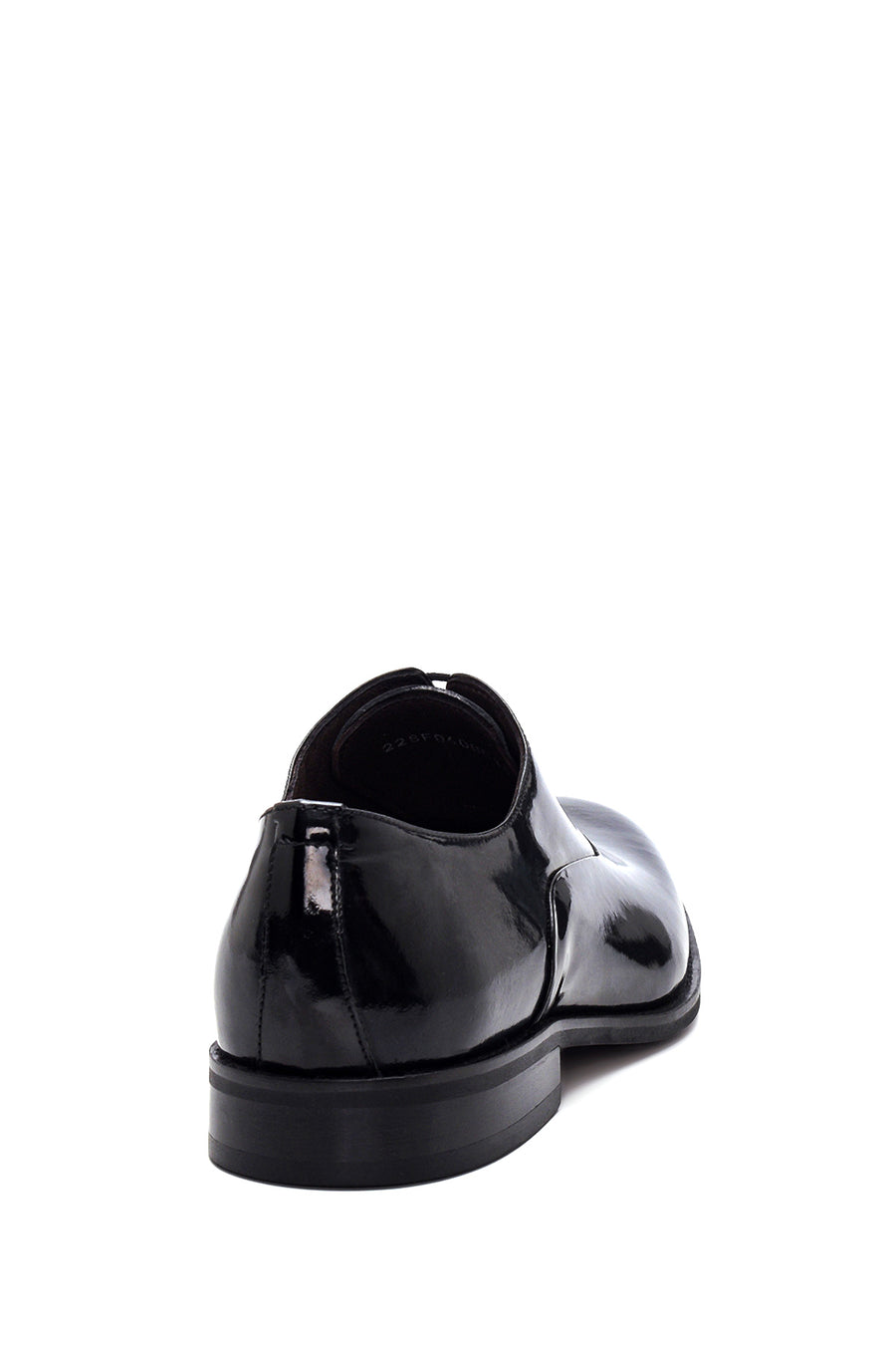 Men's Black Leather Patent Leather Classic Shoes