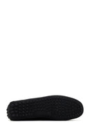 Men's Black Suede Leather Casual Loafer | Derimod