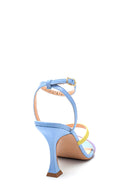Women's Casual Heeled Leather Sandals | Derimod