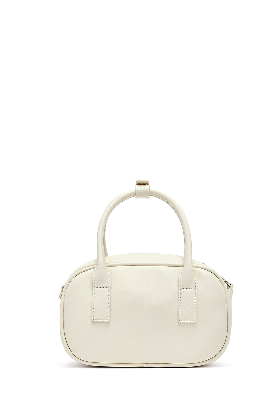 Women's Cream Long Strap Accessory Mini Handbag