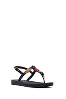 Women's Black Peep Toe Sandals | Derimod