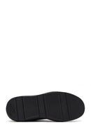 Men's Black Thick-Soled Leather Chelsea Boot | Derimod