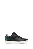 Geox Girls Black Eclyper Lace-Up Sneakers | Derimod