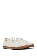 Camper Women's White Pelotas Soller Lace-up Leather Casual Sneaker | Derimod
