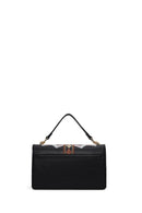 Woman Black Long-Strap Printed Shoulder Bag | Derimod
