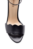 Women's Leather Heeled Sandals | Derimod