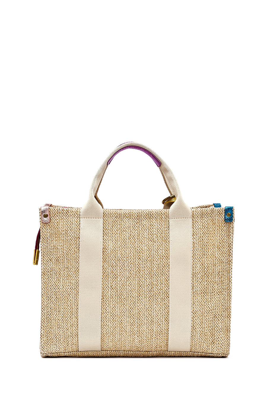 Women's Beige Long Strap Straw Shoulder Bag