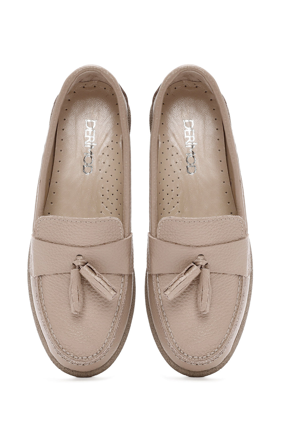 Women's Mink Tassel Leather Comfort Loafer