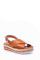 Women's Straw Detailed Sandals | Derimod