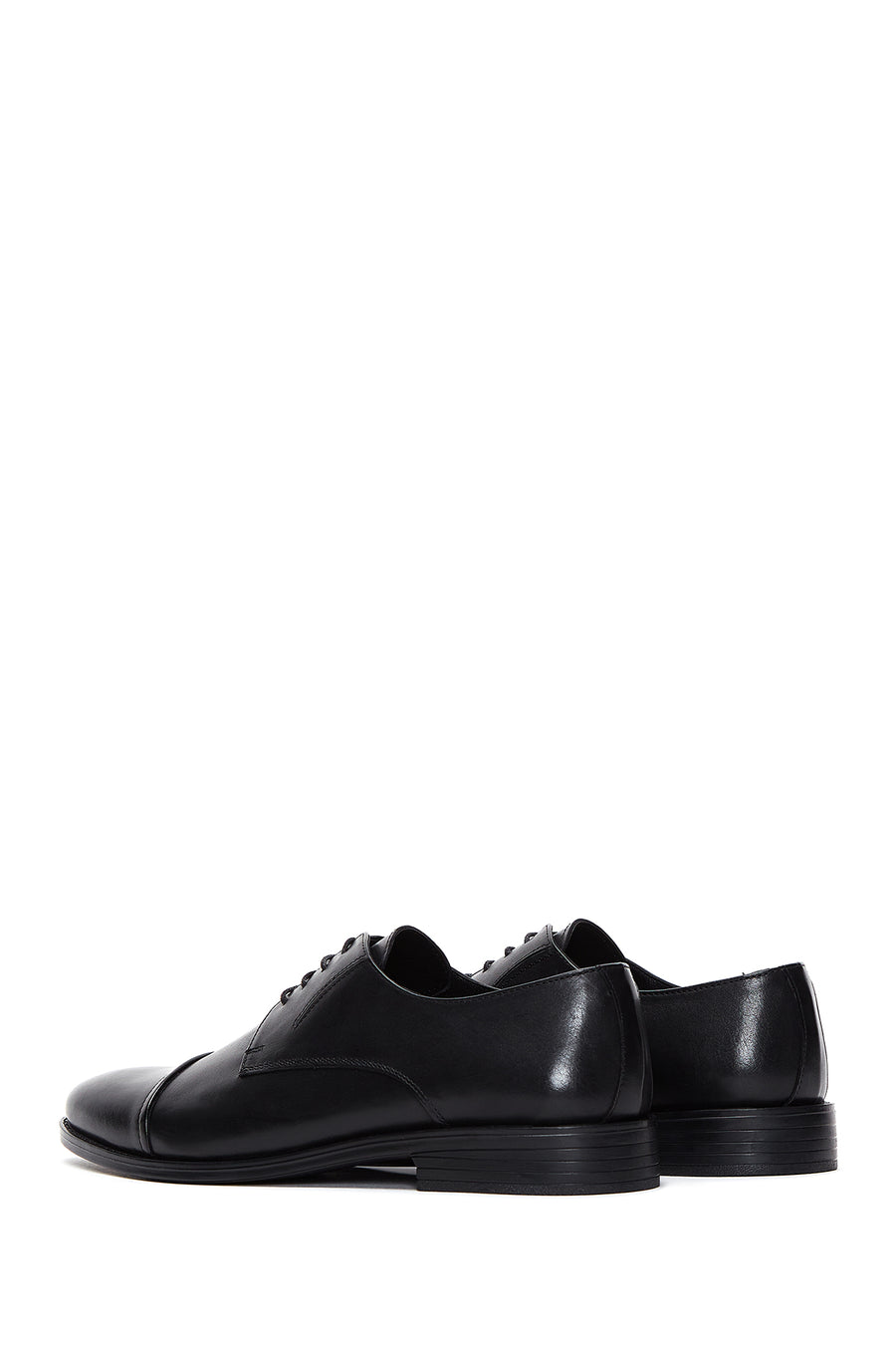 Men's Black Leather Classic Shoes