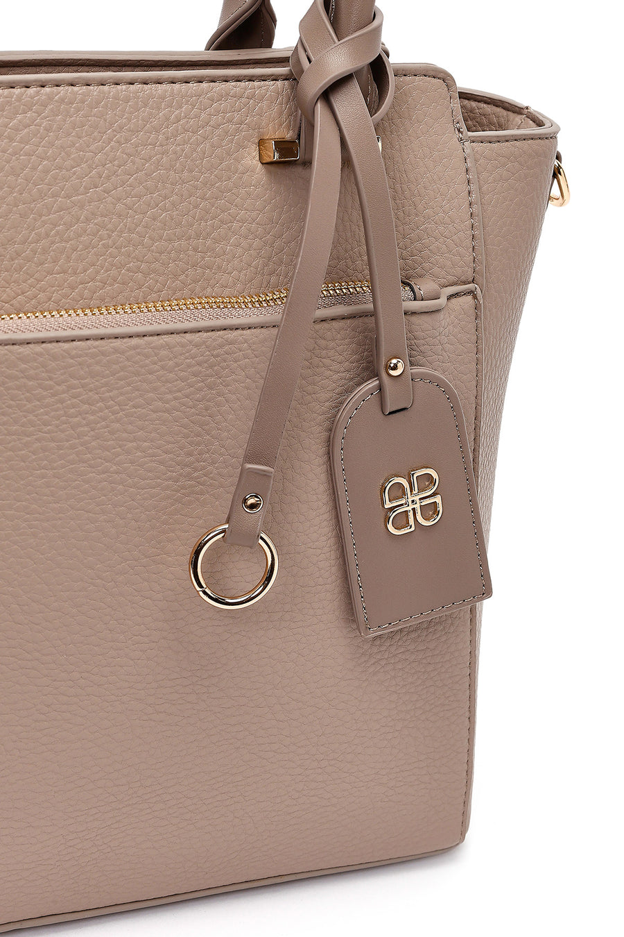 Women's Beige Long Strap Shoulder Bag
