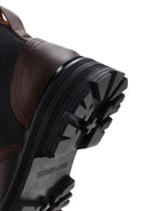 Harley Davidson Men's Dark Brown Jesus Exc Lace-Up Leather Boots | Derimod