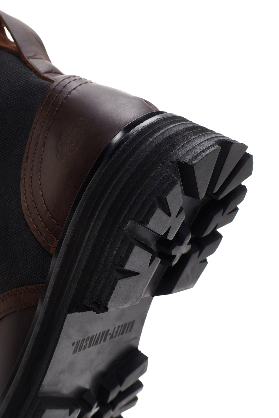 Harley Davidson Men's Dark Brown Jesus Exc Lace-Up Leather Boots