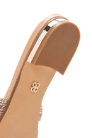 Women's Beige Stone Slippers | Derimod