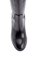 Women's Leather Heeled Boots | Derimod