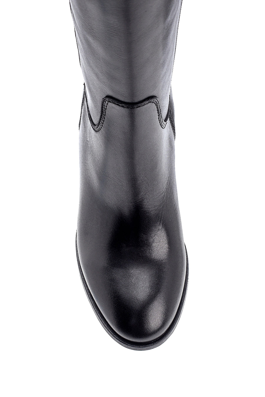 Women's Leather Heeled Boots