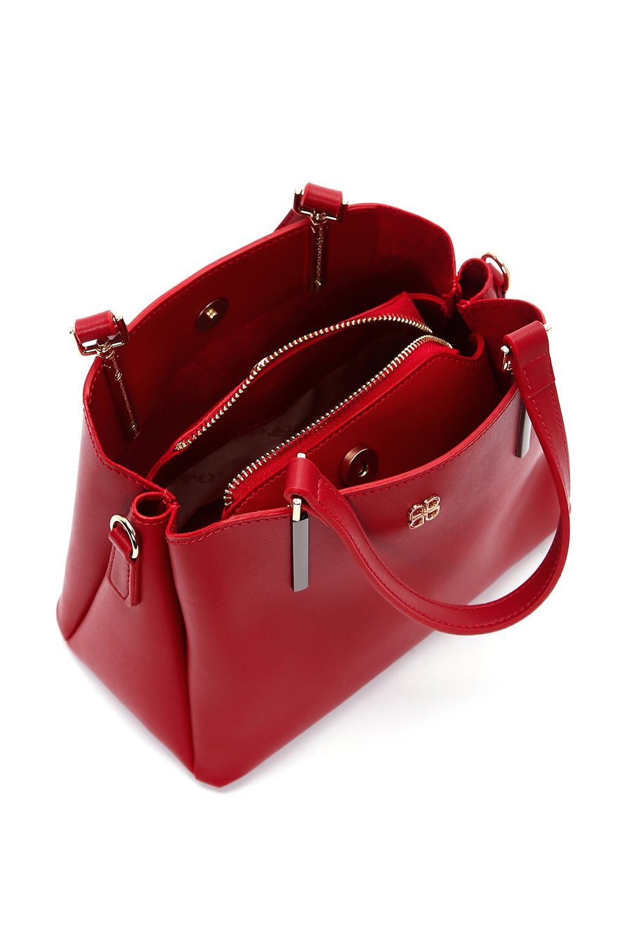 Women's Red Long Strap Shoulder Bag