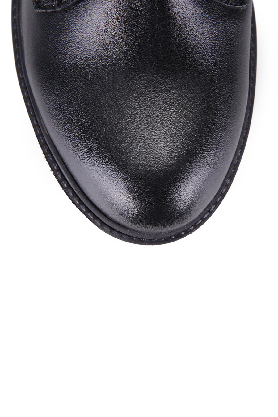 Women's Leather Boots with Chain