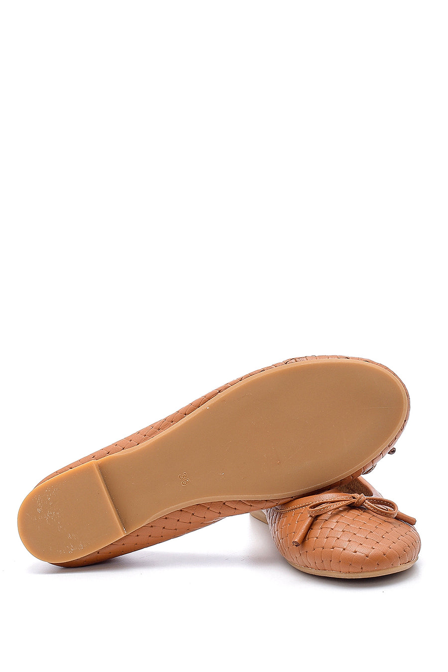 Women's Leather Ballerinas