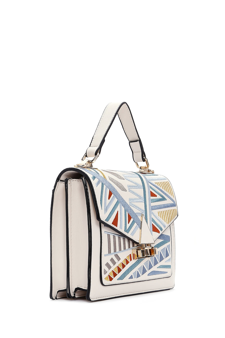 Women's Multi-Colored Printed Long Strap Shoulder Bag