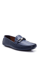 Men's Leather Printed Loafer | Derimod