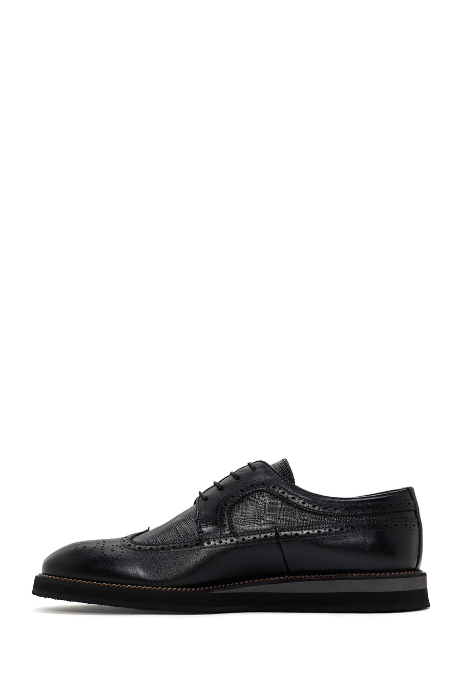 
Men's Black Leather Casual Shoes
