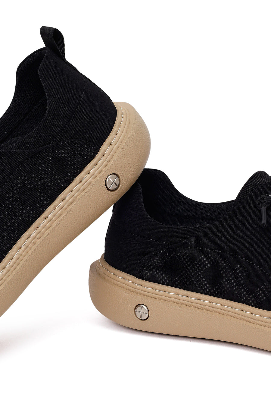 Derimod Zero Erkek Siyah Bağcıklı Kumaş Sneaker
